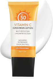 Sunscreen SPF50 with Vitamin C