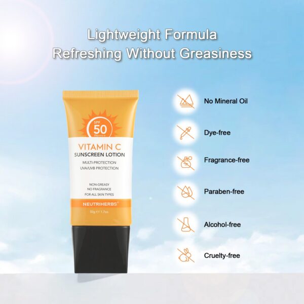 Vitamin C Sunscreen SPF50 - Image 4